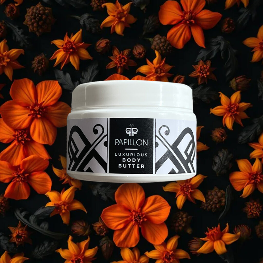 U06 Eye Candy Body Butter inspired by Baccarat Rouge 540 (Maison Francis Kurkdjian) — Papillon Perfumes South Africa 250ml