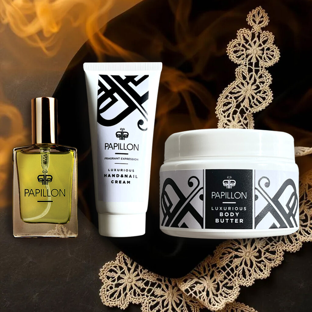 F47 Stilettos Combo - Perfume + Hand & Nail + Body Butter inspired by Good Girl (Carolina Herrera) — Papillon Perfumes South Africa 30ml