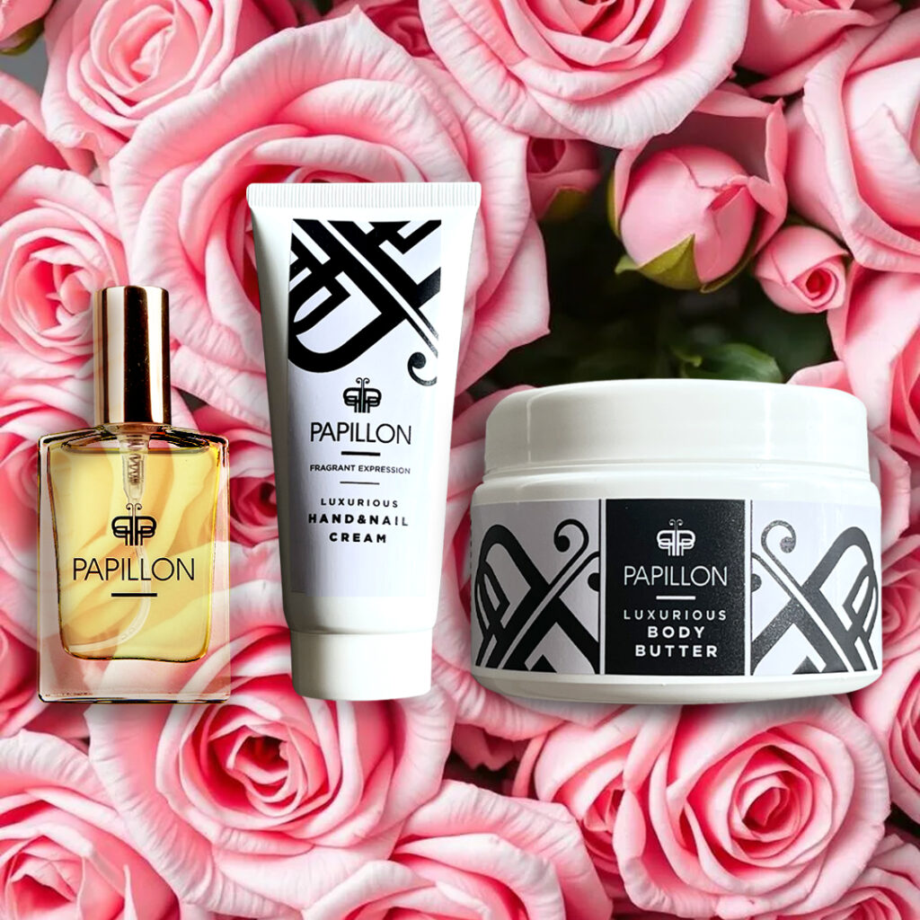 F50 London Combo - Perfume + Hand & Nail + Body Butter inspired by My Burberry (Burberry) — Papillon Perfumes South Africa 30ml