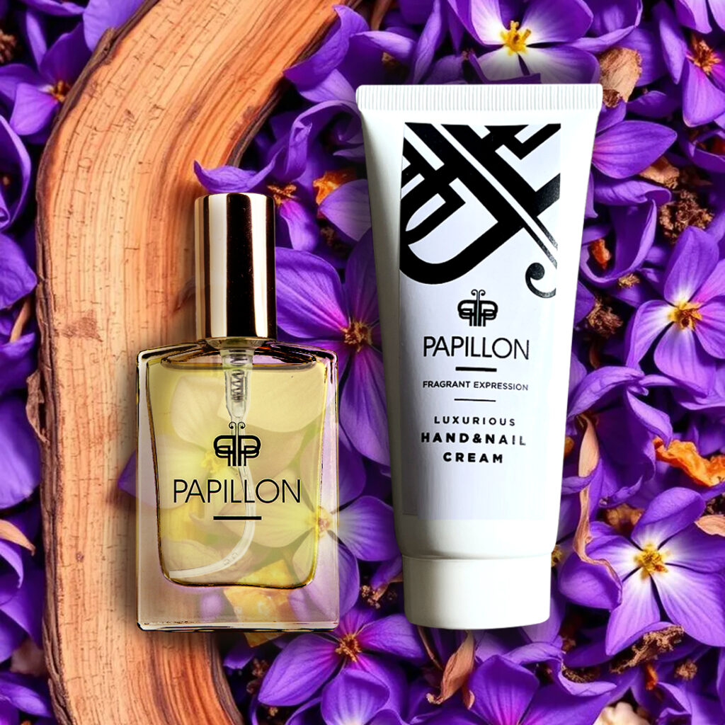 F43 Aura Combo - Perfume + Hand & Nail inspired by Alien (Thierry Mugler) — Papillon Perfumes South Africa 30ml